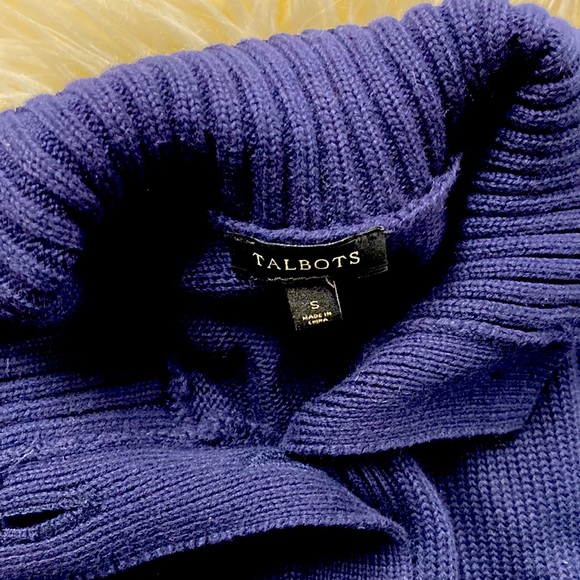 Talbots dark blue sweater small - Picture 2 of 5